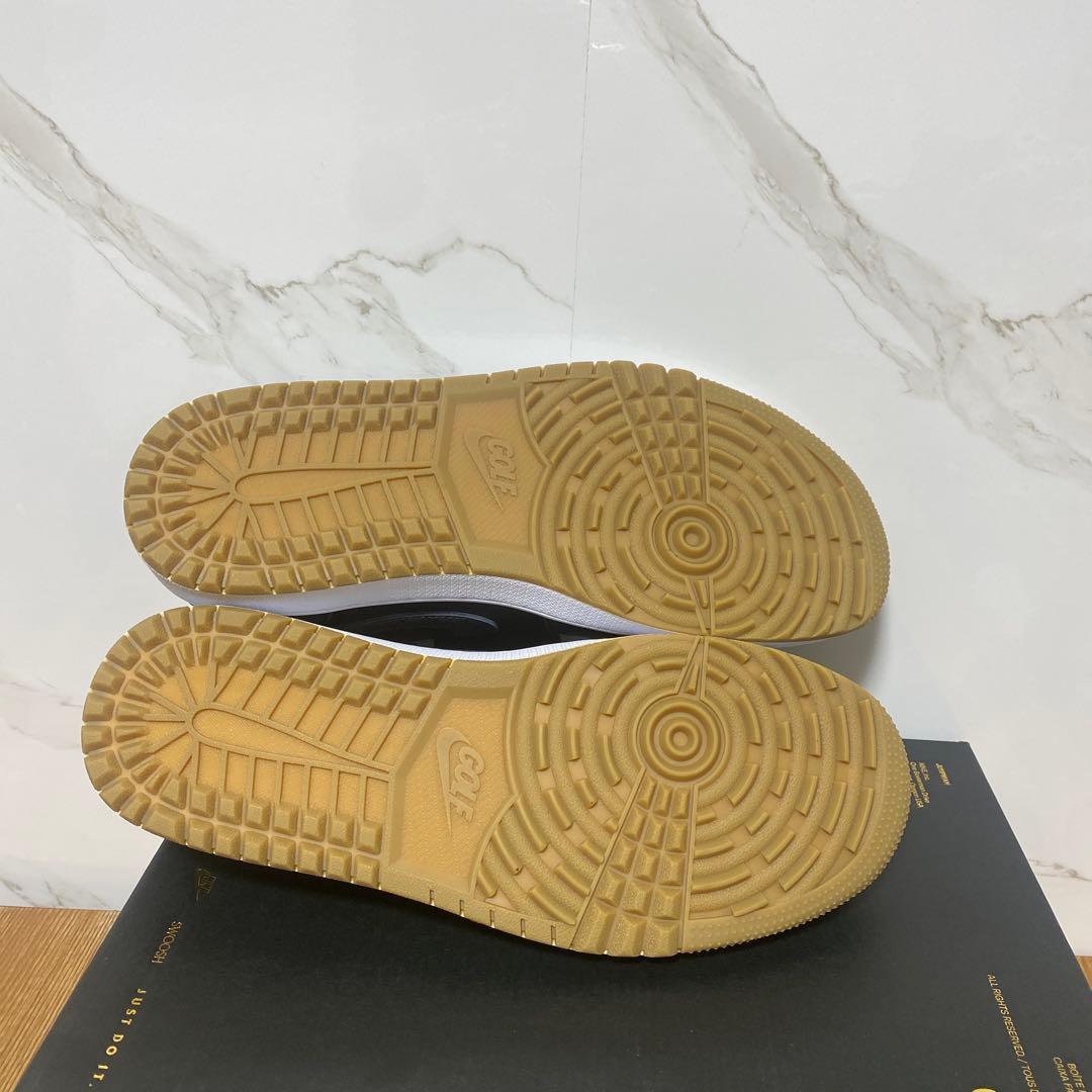 シューズ(男性用) nike air jordan 1 low golf black 28.0cm