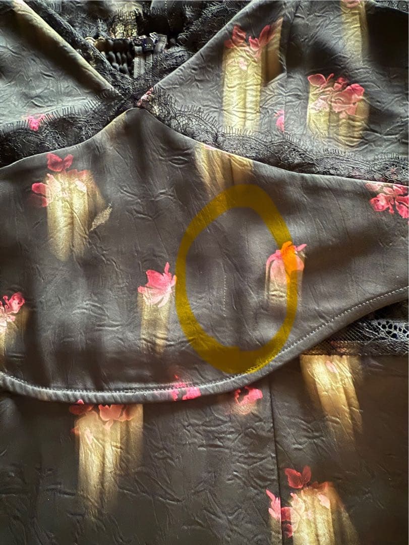 【ne.ru.ru.】AMERI CLARASATINCAMI DRESS