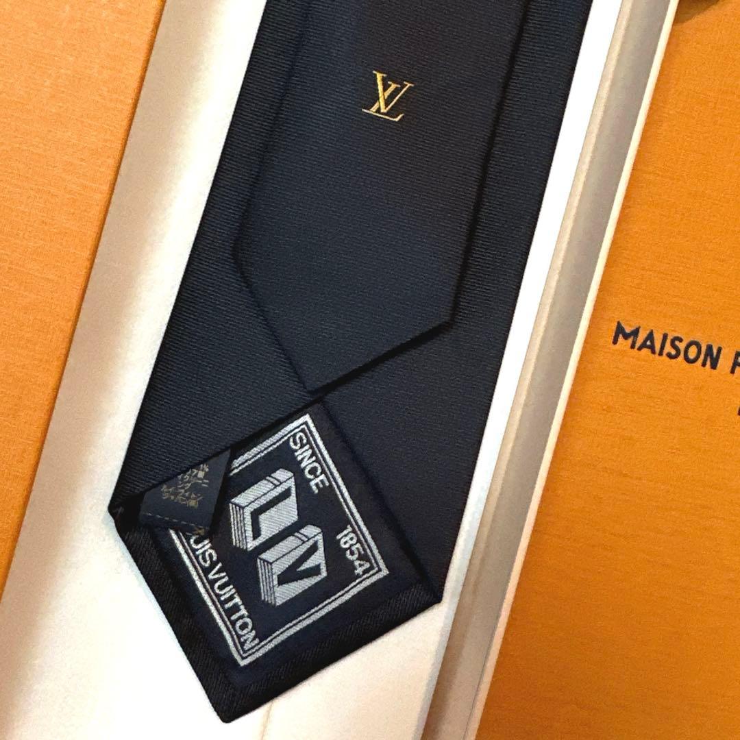ルイ ヴィトン ネクタイ・LV アンカー 新品 未使用