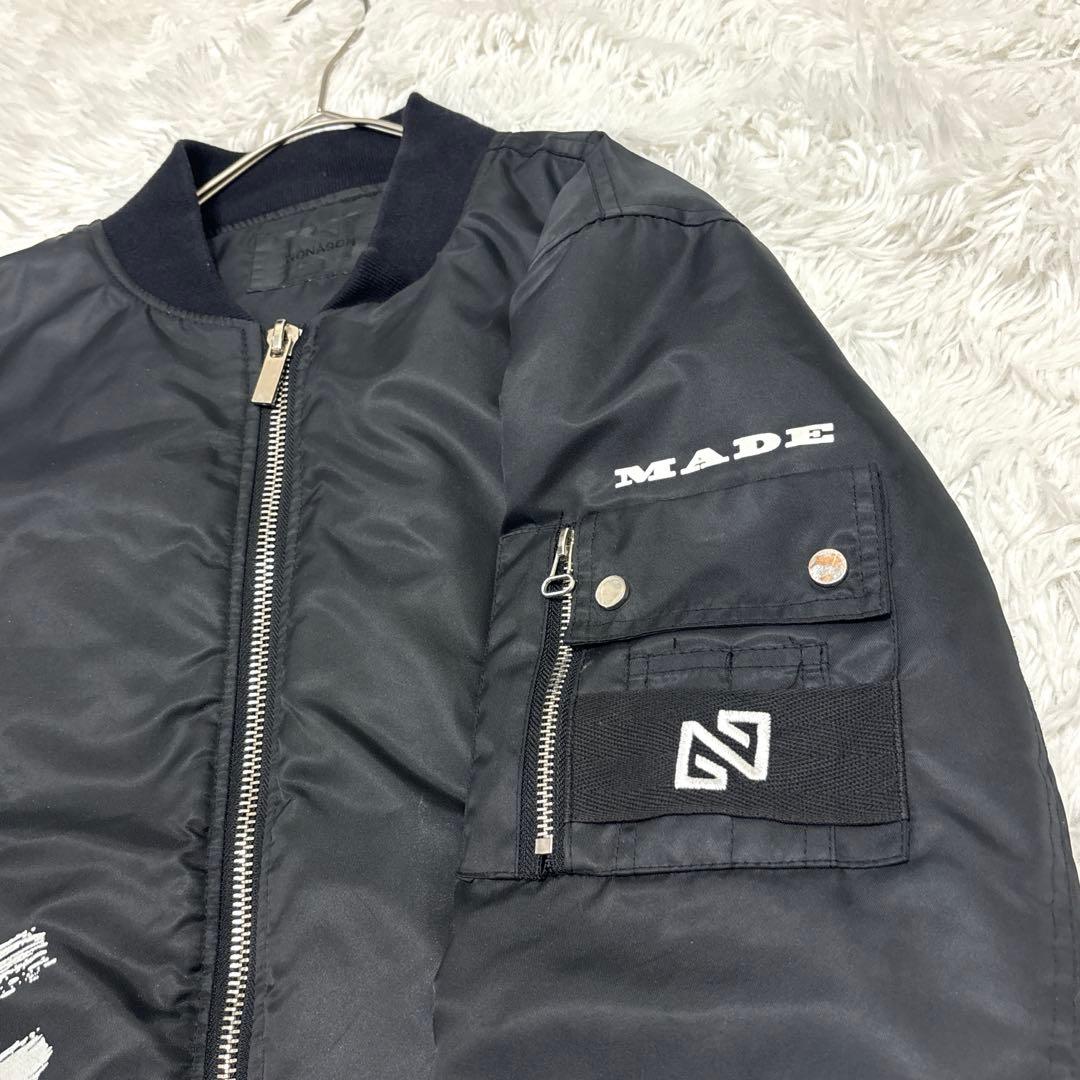 BIGBANG×NONA9ON MA-1ジャケットNONA9ON ノナゴン L