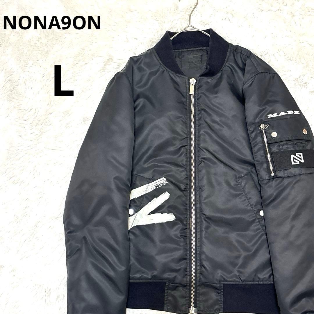 BIGBANG×NONA9ON MA-1ジャケットNONA9ON ノナゴン L