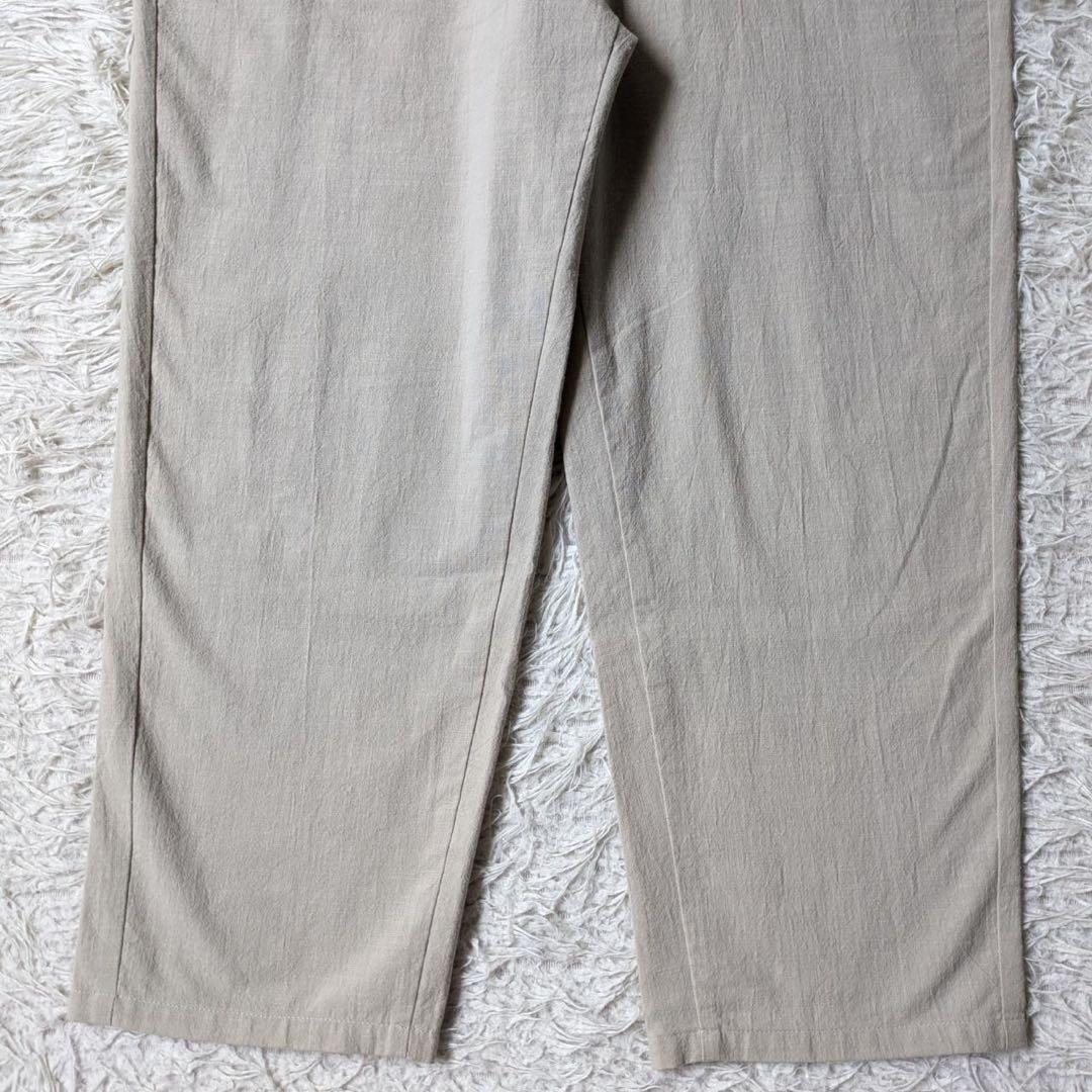 HUIS./遠州織物　509 やわらかシーチングコットンオーバーオール　Free