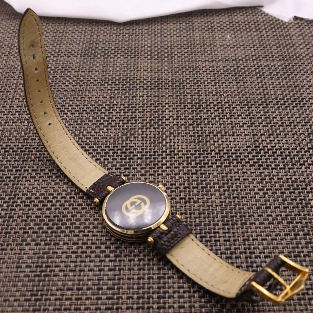 正規品【新品電池】GUCCI ムーンフェイズ/トリプルカレンダー 動作品 希少