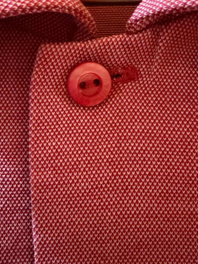 ロロピアーナ　Loro Piana メンズ　XL 赤　超美品　ポロシャツ　半袖