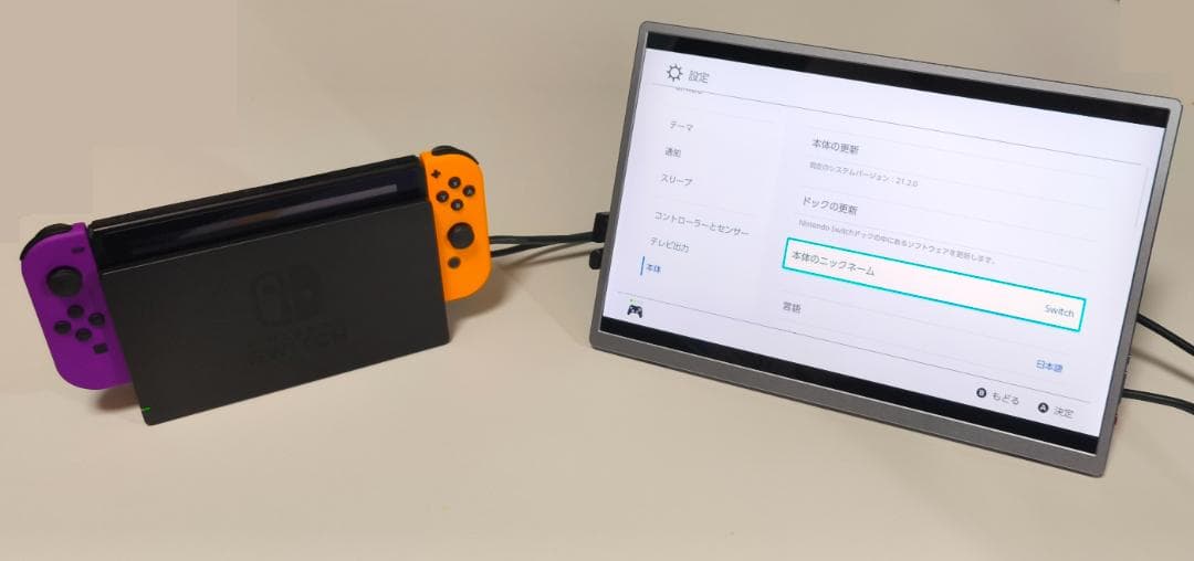 NintendoSwitch本体/ドッグ/ACアダプタ/HDMI/ポーチ※箱なし