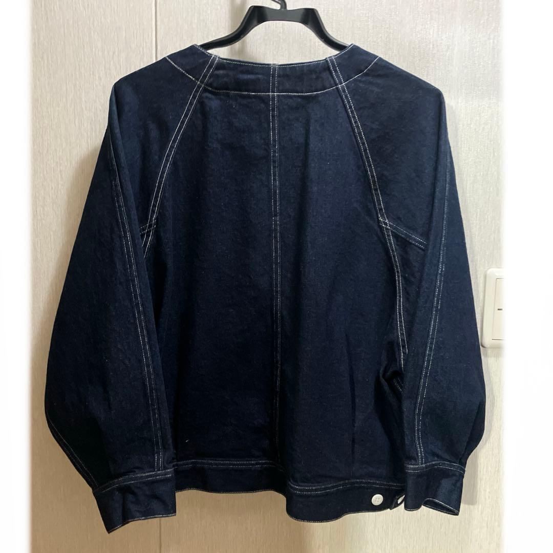 ARTE POVERA ノーカラー デニムジャケット