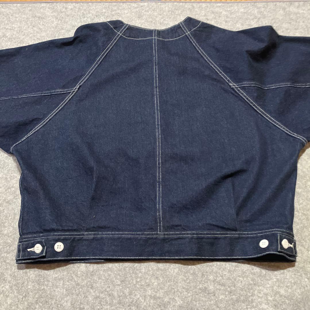 ARTE POVERA ノーカラー デニムジャケット