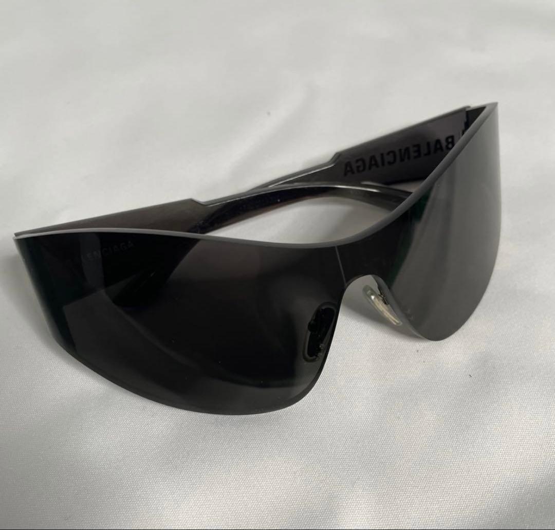 BALENCIAGA バレンシアガ サングラス BB0257S MASK CAT