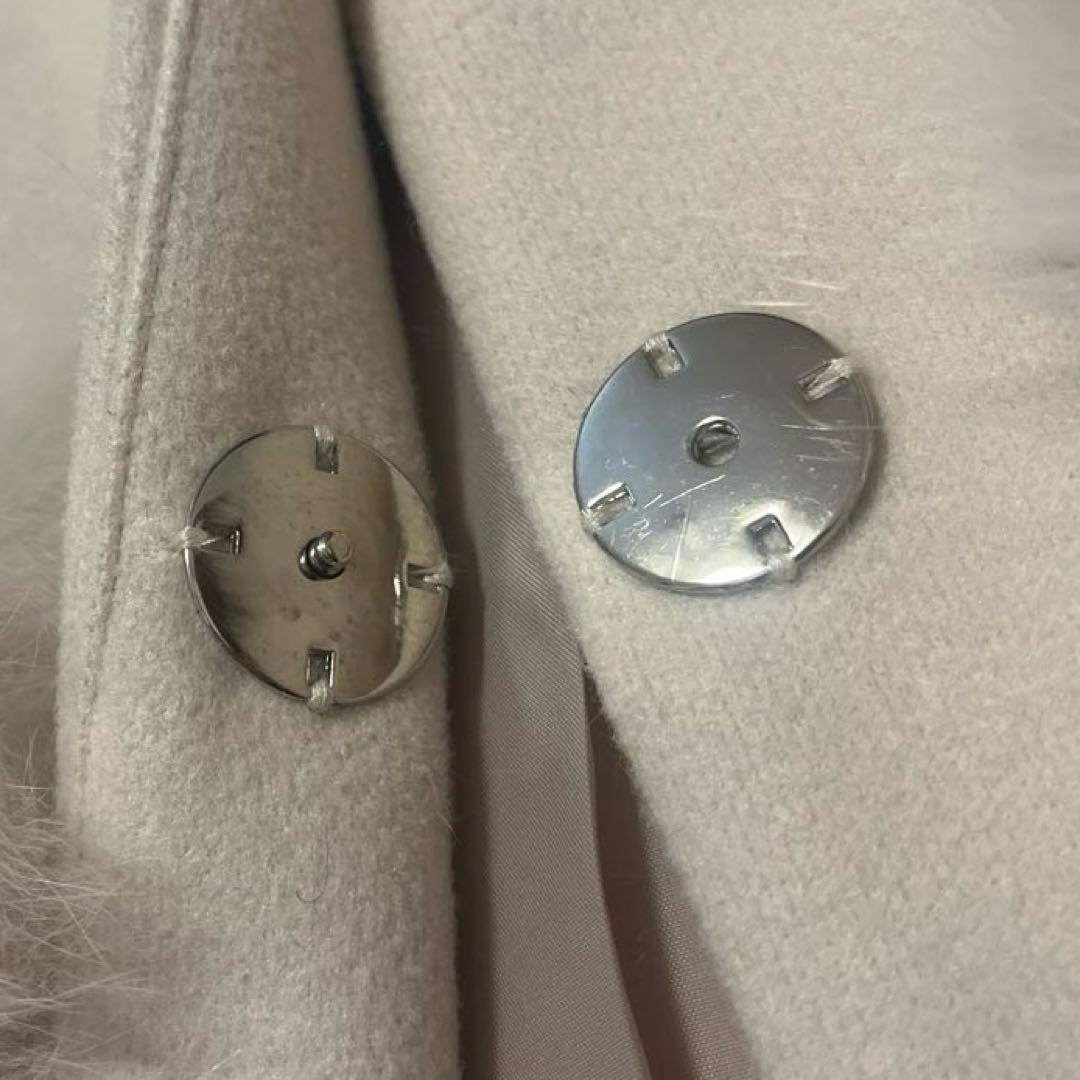 【新品・タグ付】FENNEL フェンネル リボン袖ファーアクセントショートコート