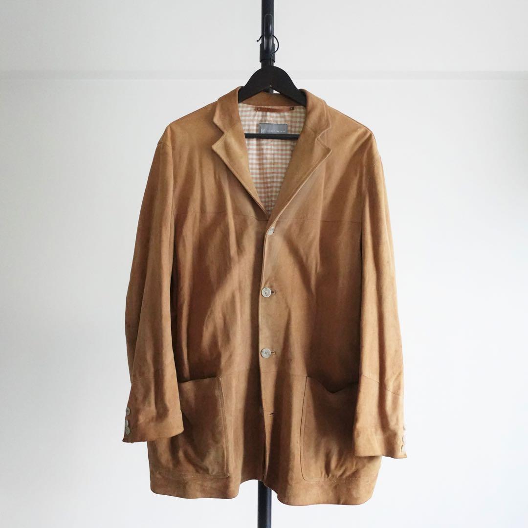 【イタリア製】HICKEY FREEMAN シープスキン　テーラードジャケット