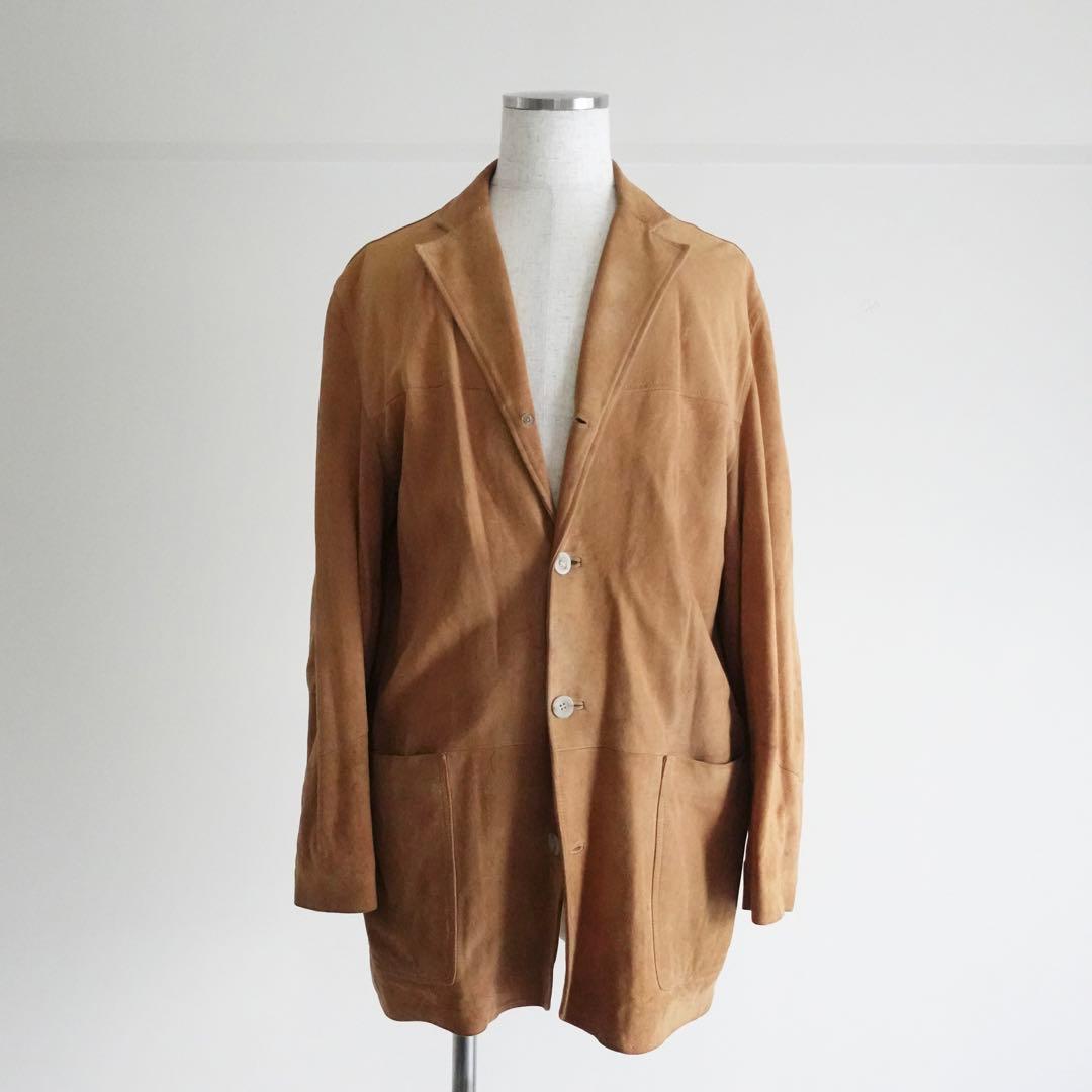 【イタリア製】HICKEY FREEMAN シープスキン　テーラードジャケット