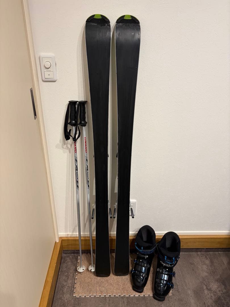 ★お得 4点セット メンテナンス.HOTWAX済★ salomon head