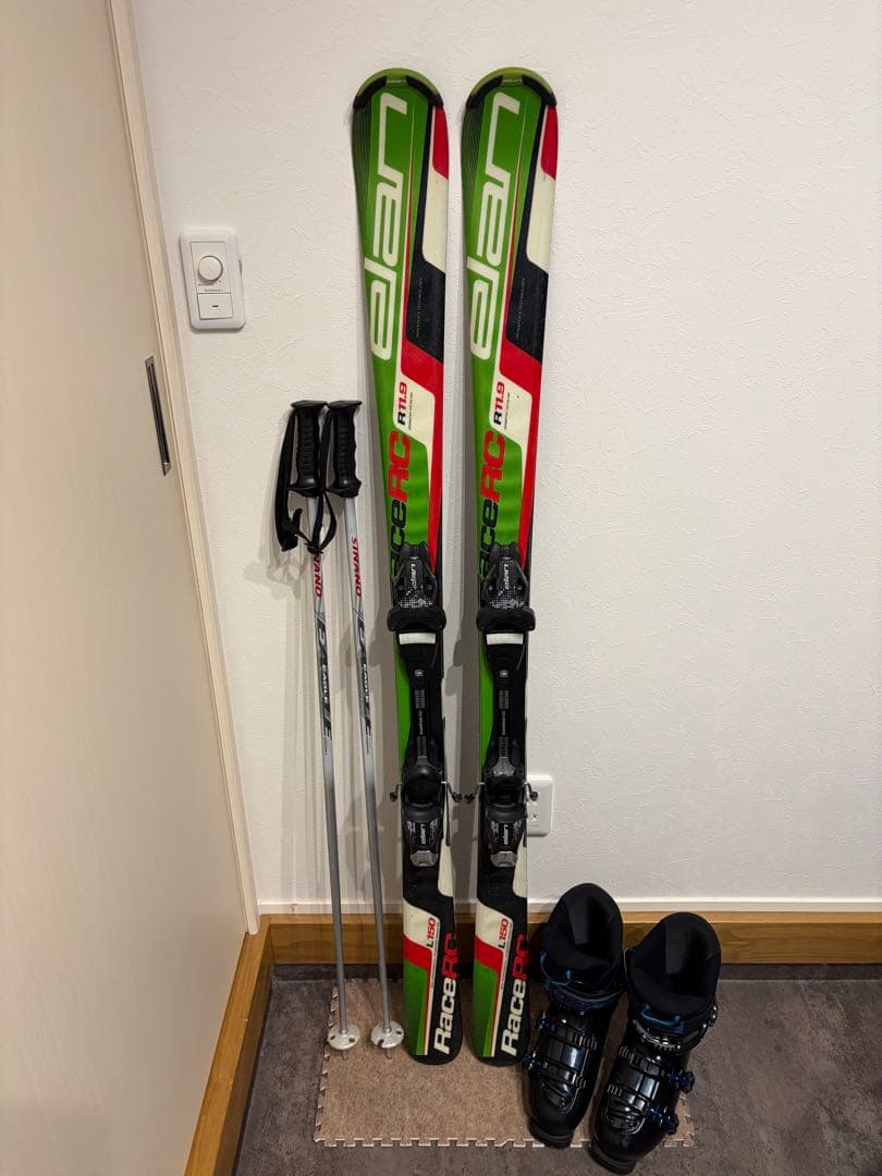 ★お得 4点セット メンテナンス.HOTWAX済★ salomon head