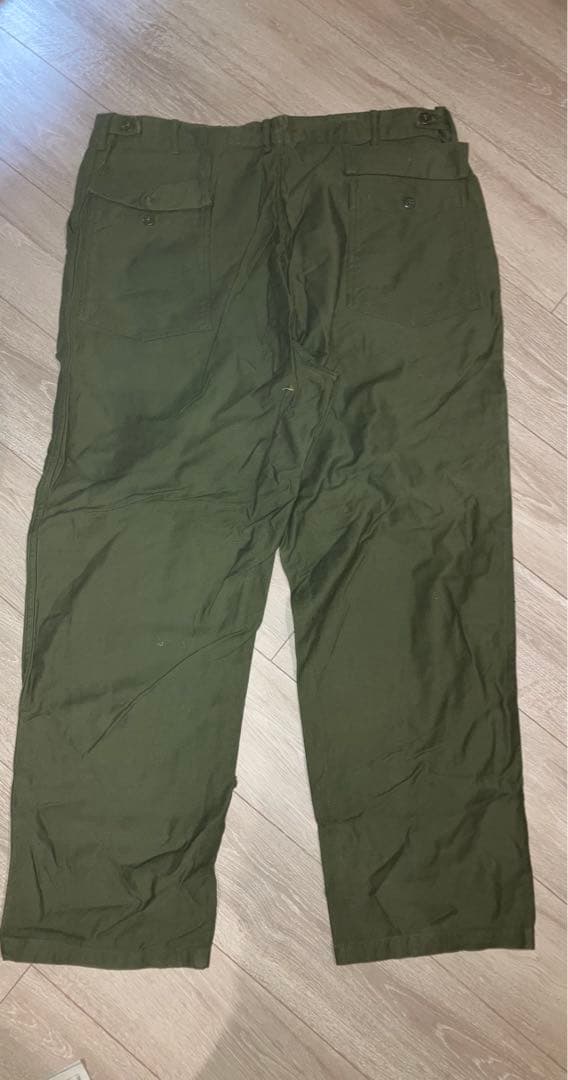 G*様 コットンサテン 50's U.S.ARMY 最初期 ベイカーパンツ ボタ