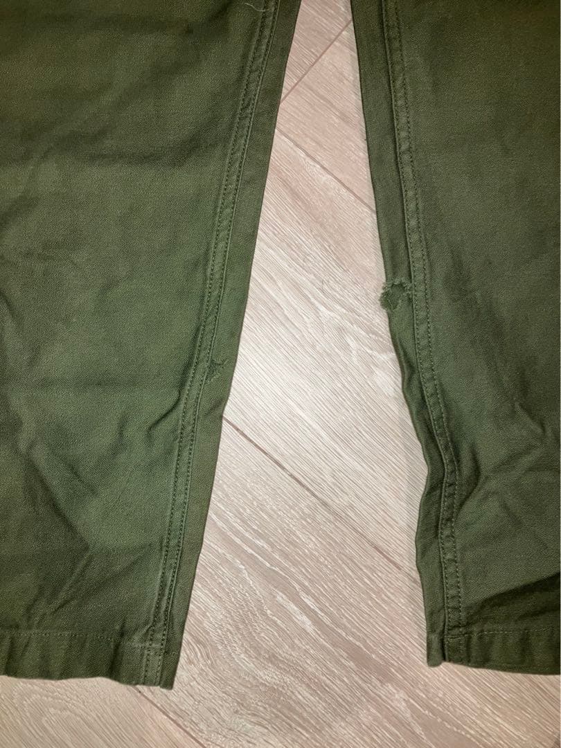 G*様 コットンサテン 50's U.S.ARMY 最初期 ベイカーパンツ ボタ