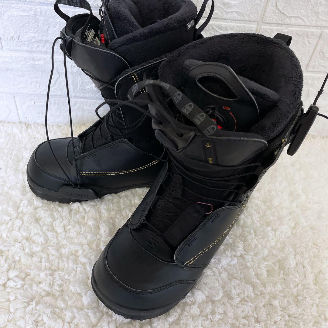 【美品】　サロモンPEARL　25cm クイックレース　スノボブーツ