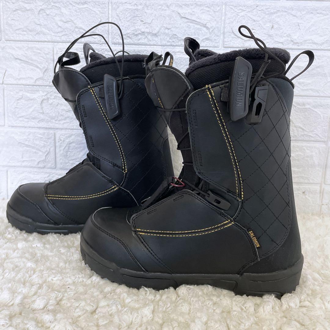 【美品】　サロモンPEARL　25cm クイックレース　スノボブーツ
