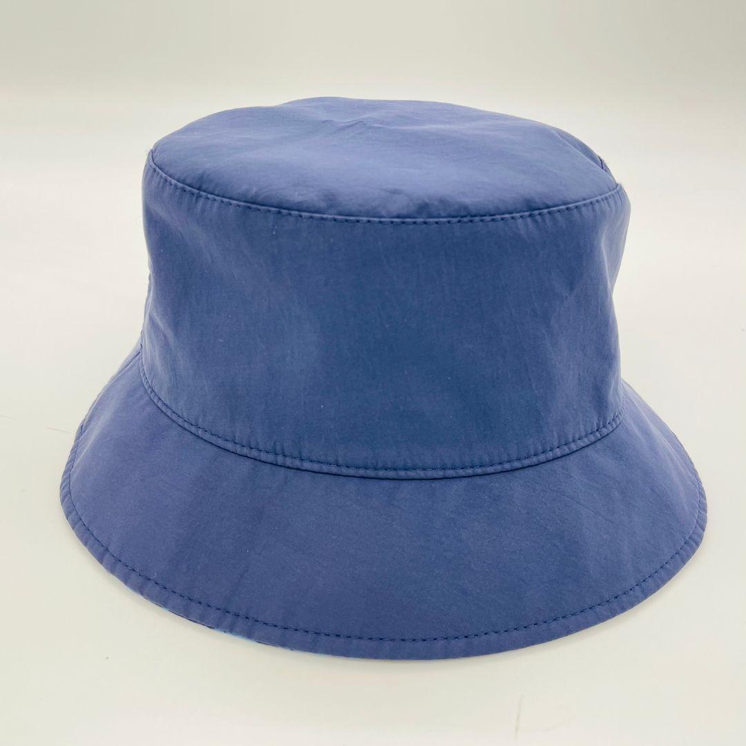ディオール ボブハット オブリーク バケットハット ブルー　ネイビー コットン