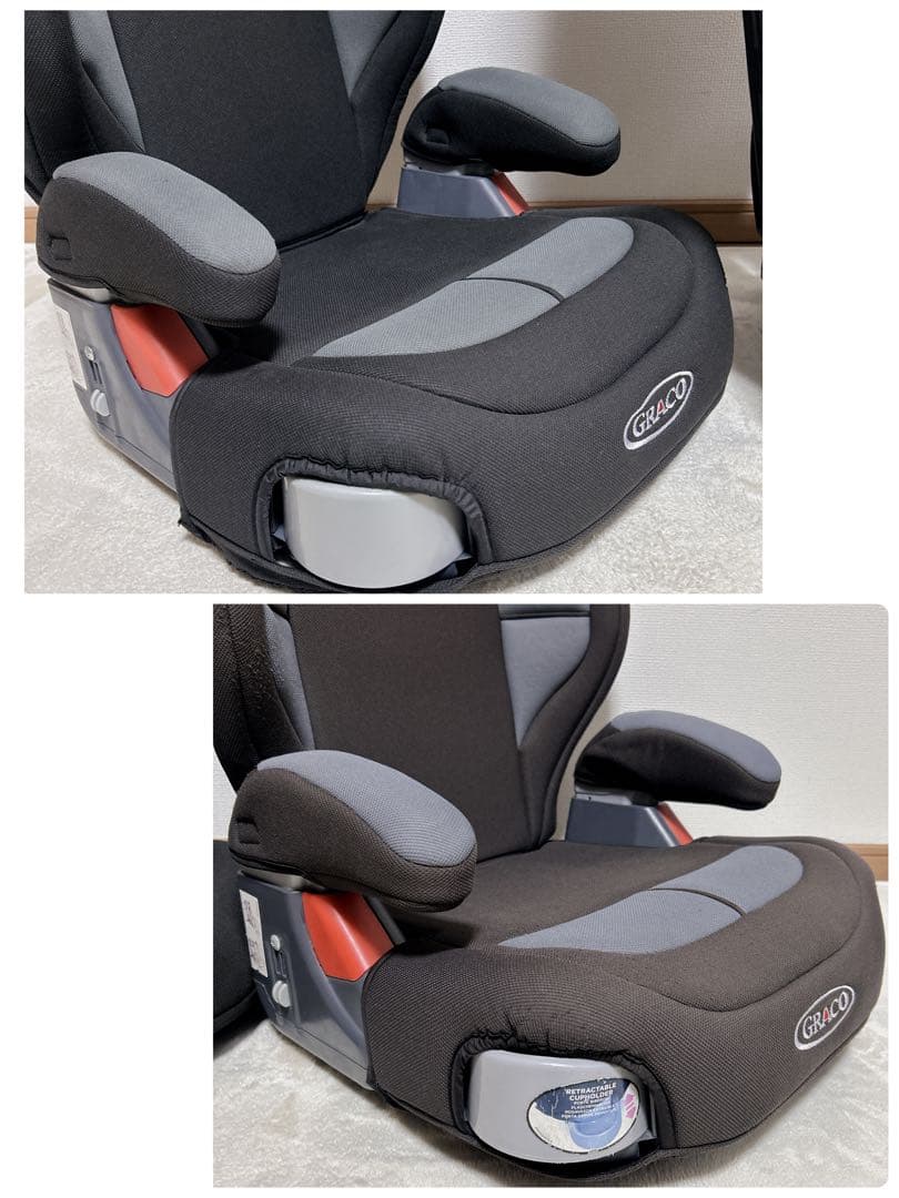 ✨2台セット✨ GRACO ジュニアシート ジュニアプラス カップホルダー