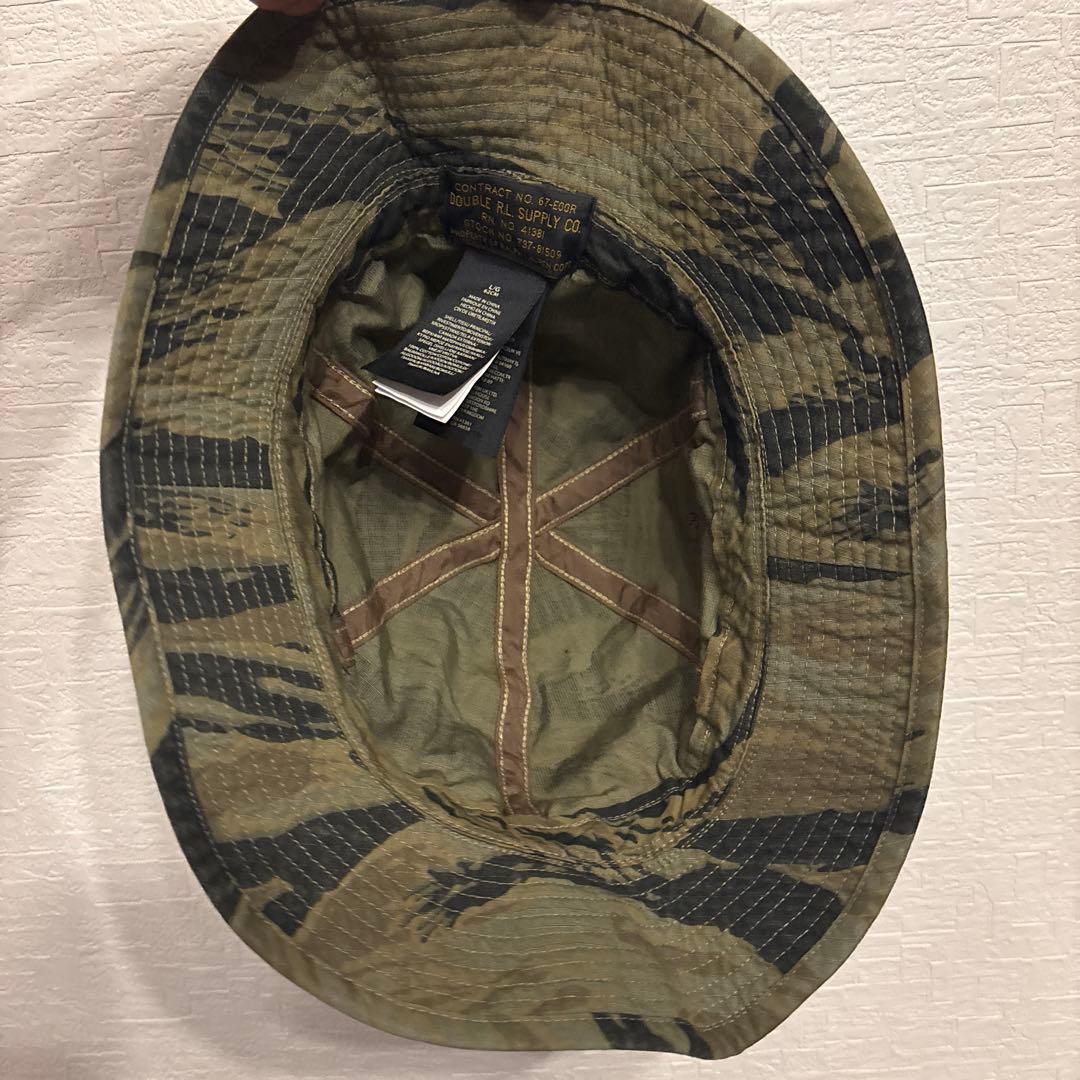 帽子 RRL Tiger Camo Bucket Army Hat