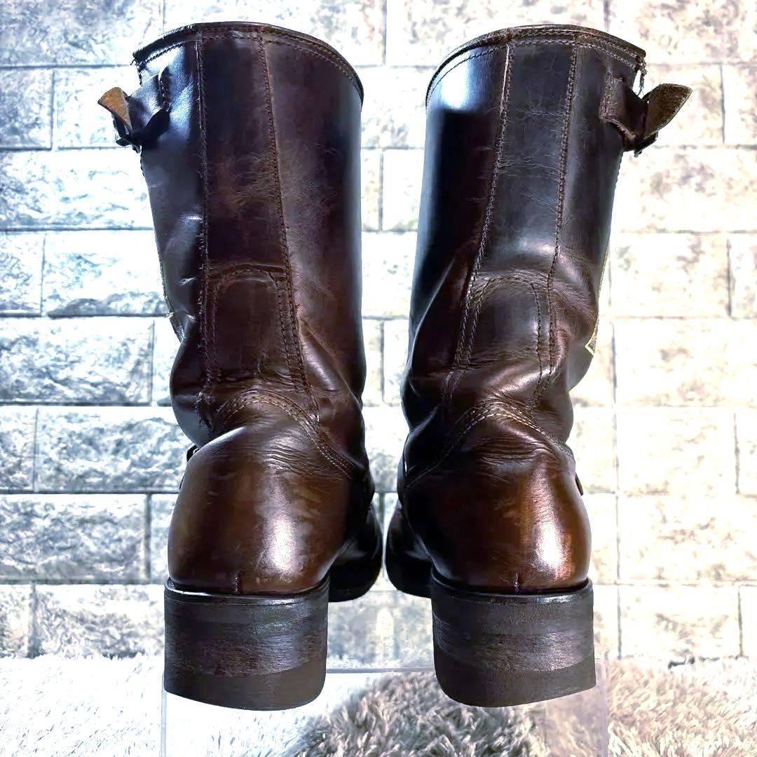 美品❣️SENDRA センドラ モーターサイクルブーツ エンジニア スチールトゥ