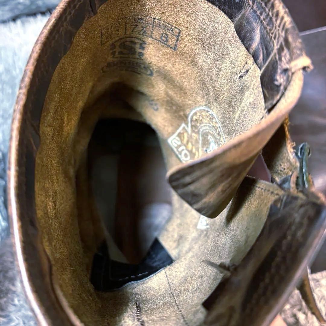 美品❣️SENDRA センドラ モーターサイクルブーツ エンジニア スチールトゥ