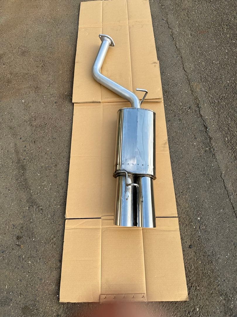 100系マーク 2ワンオフマフラーデュアル跳ね上げ101パイ