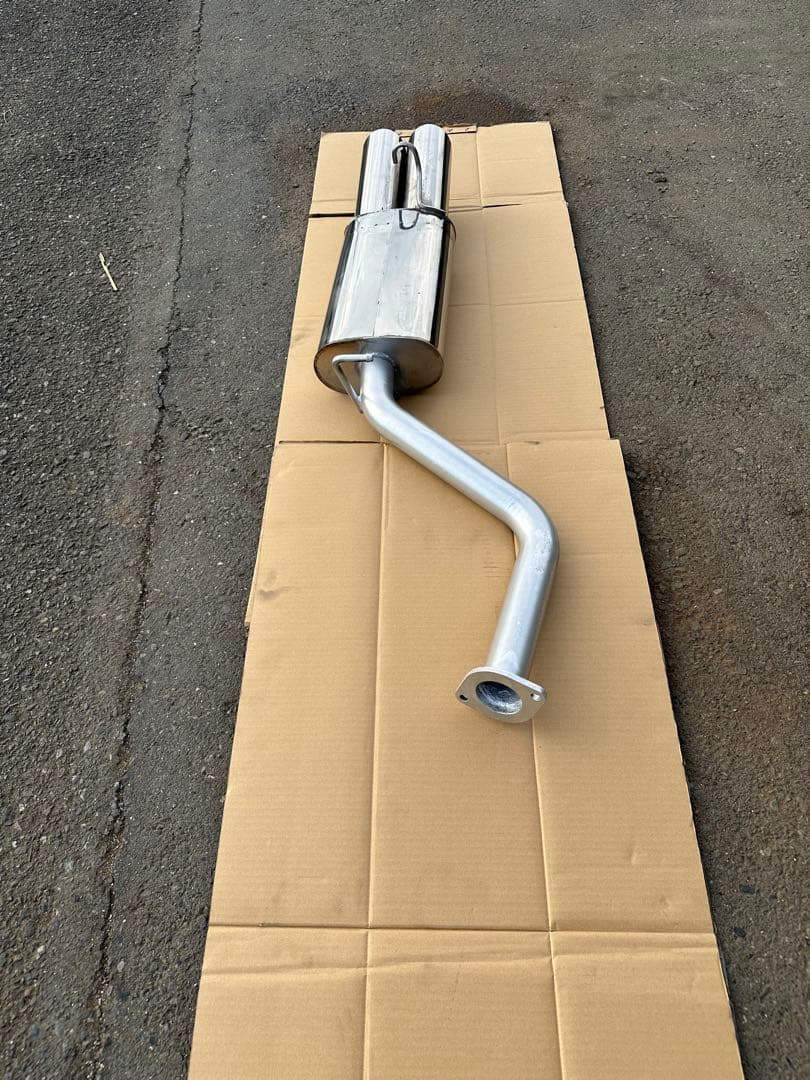 100系マーク 2ワンオフマフラーデュアル跳ね上げ101パイ