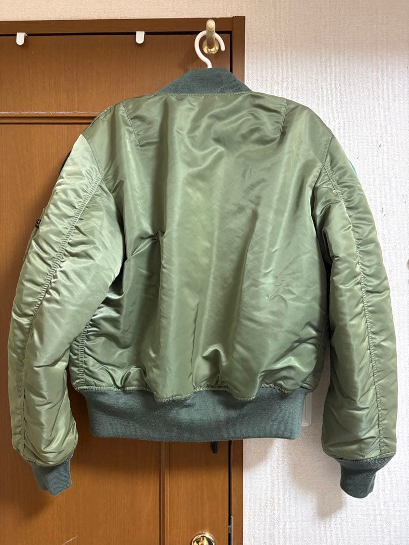 k*i様 5000着限定発売ALPHA MA-1 TOP GUN セージグリーン