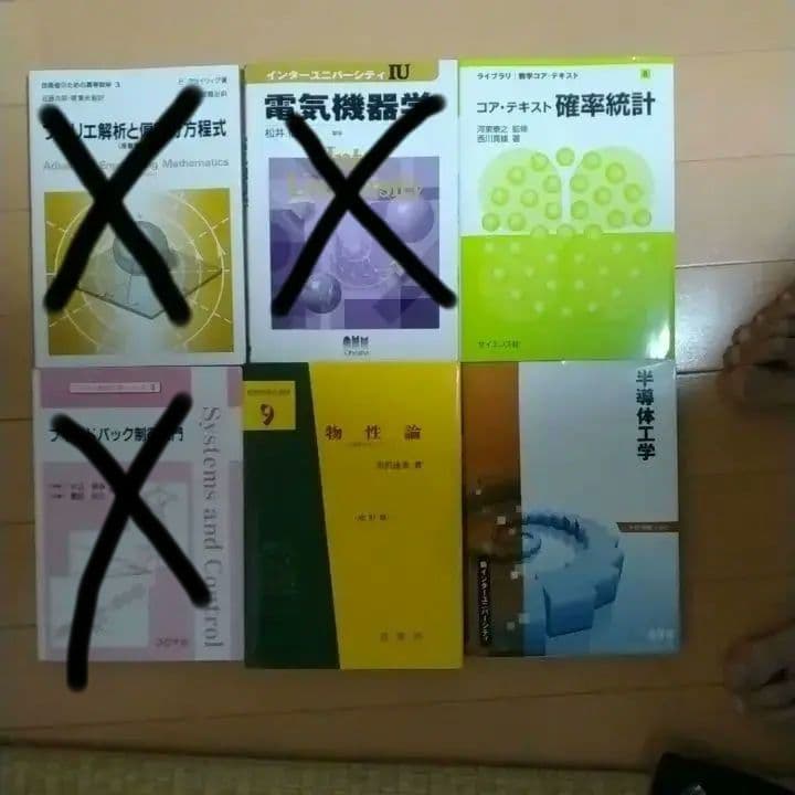 三重大学工学部総合工学科電気電子工学コース　教科書セット