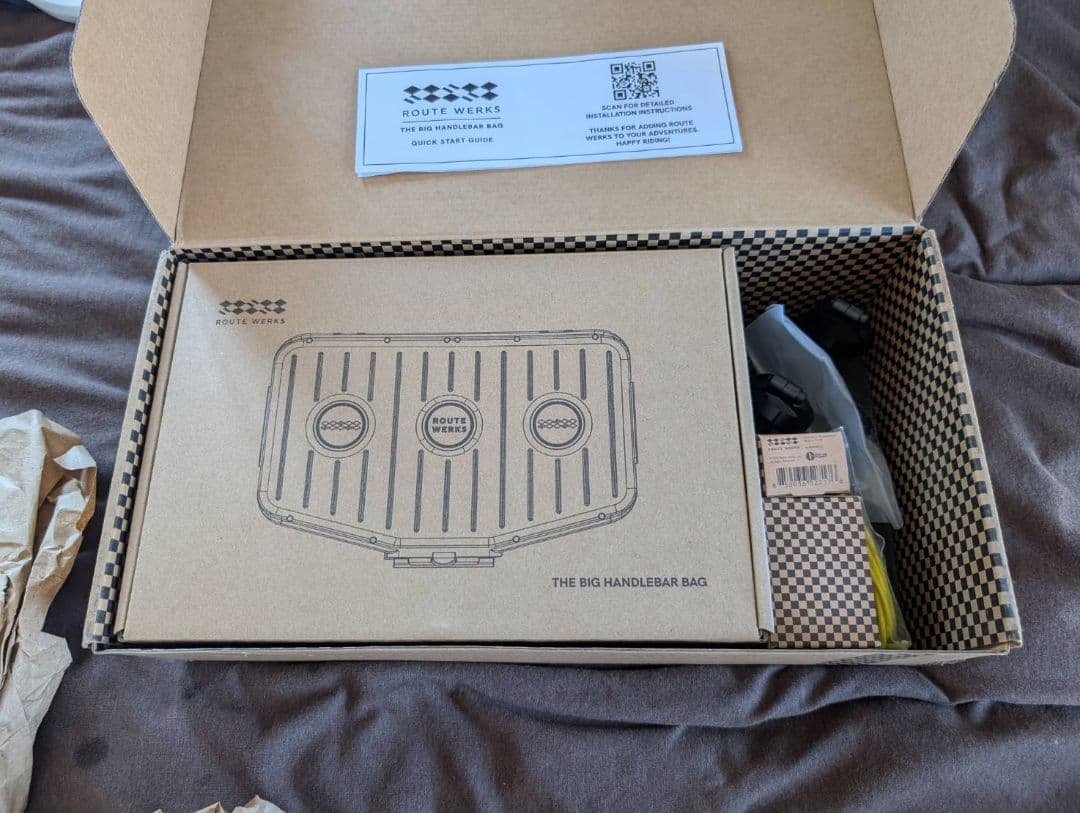 アクセサリー ROUTE WERKS BIG HANDLEBAR BAG