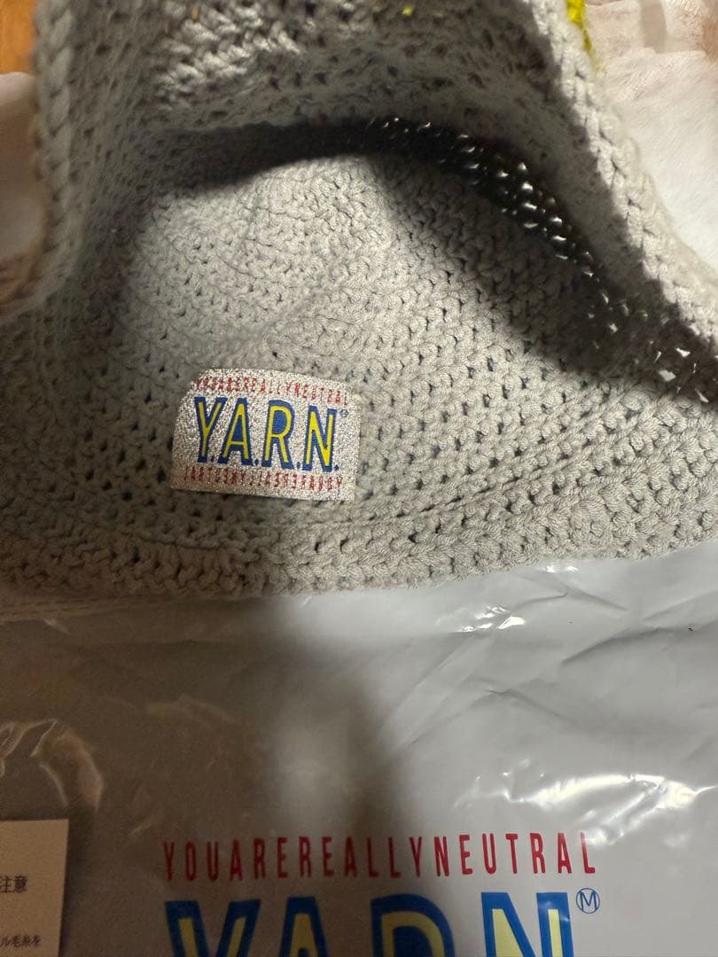 ワトソン着用　激安Y.A.R.N. バケットハット グレー