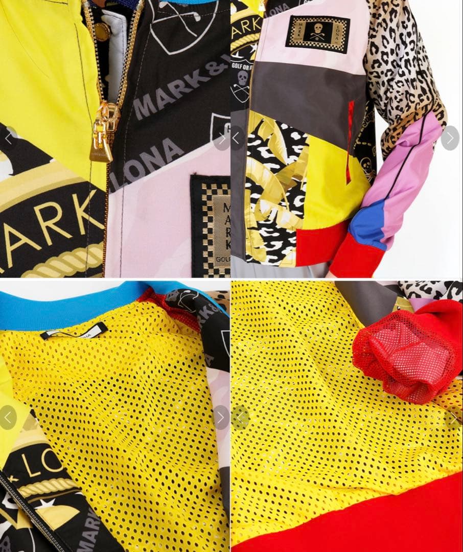 新品 未使用 マークアンドロナ ブルゾン ジャケット レディース 裏メッシュ