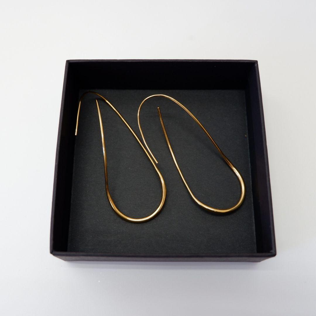 BAR Jewellery DRIFT ドロップピアス　ゴールド　ドリフトピアス