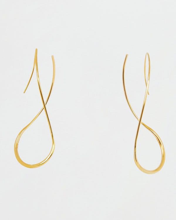 BAR Jewellery DRIFT ドロップピアス　ゴールド　ドリフトピアス