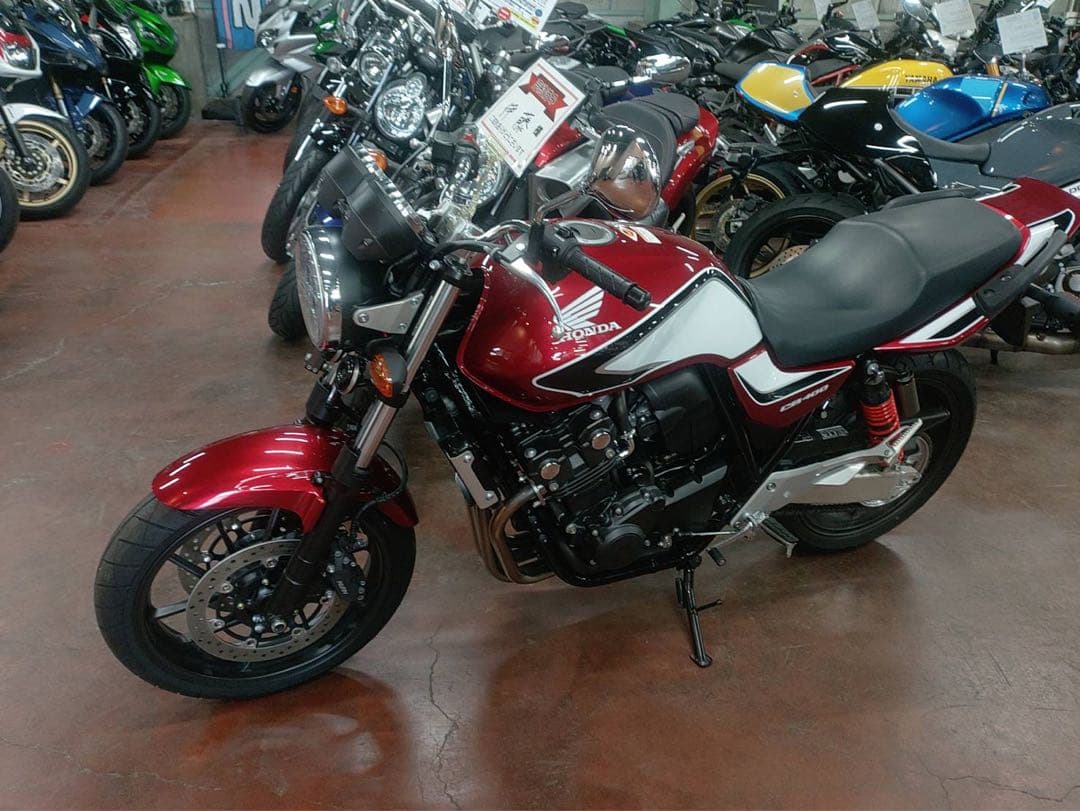 柏発CB400S NC42 後期）2019年式　美品純正マフラー