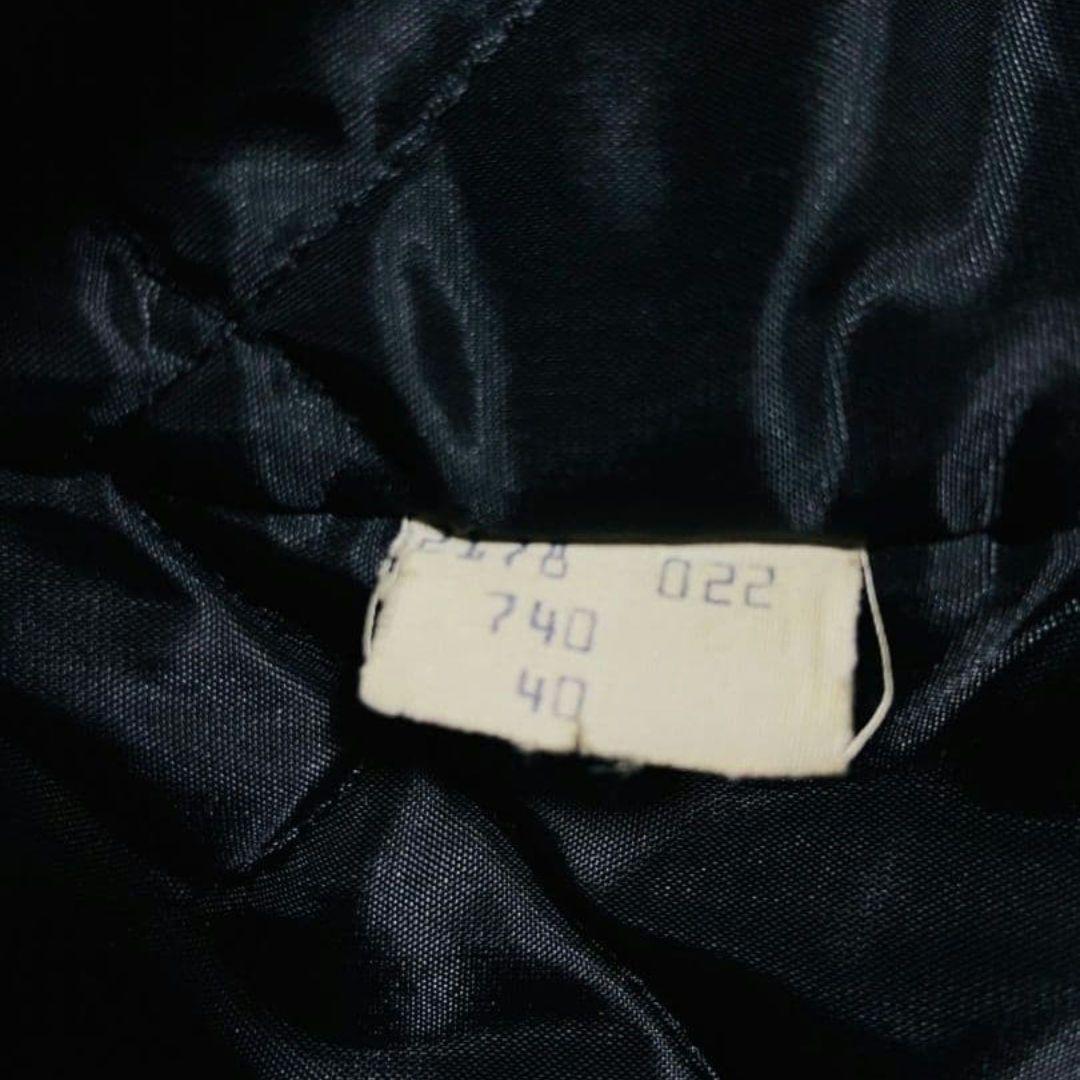 【 黒 40 Lサイズ USA製】完売レア Schott マリンコート ショット