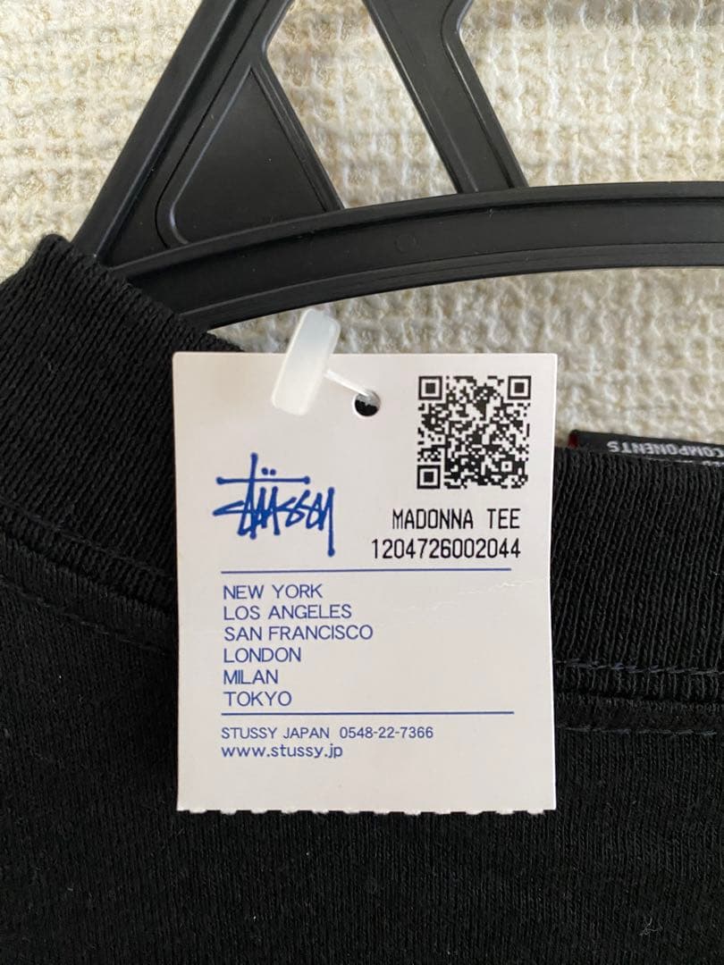 タグ付き old stussy ミラノ店オープン記念 ロンT Mサイズ