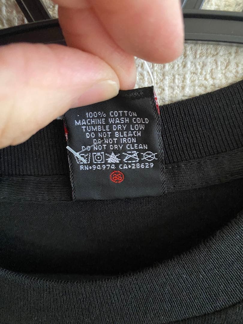 タグ付き old stussy ミラノ店オープン記念 ロンT Mサイズ