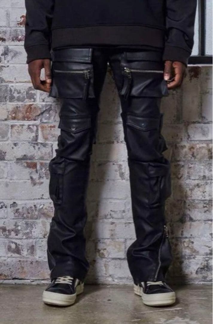 にくまん 値下げ可　Mlvince type-2スリムカーゴパンツ 34