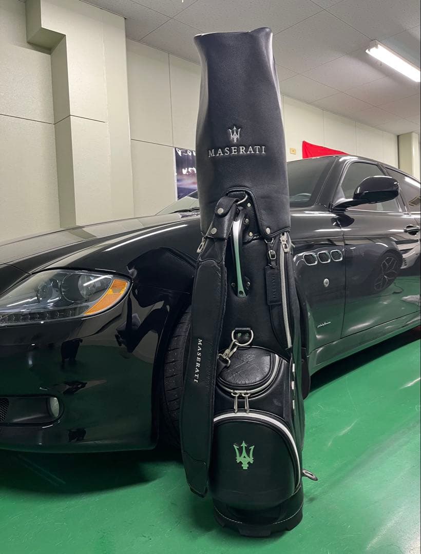 Maserati ゴルフキャディバッグ ブラック