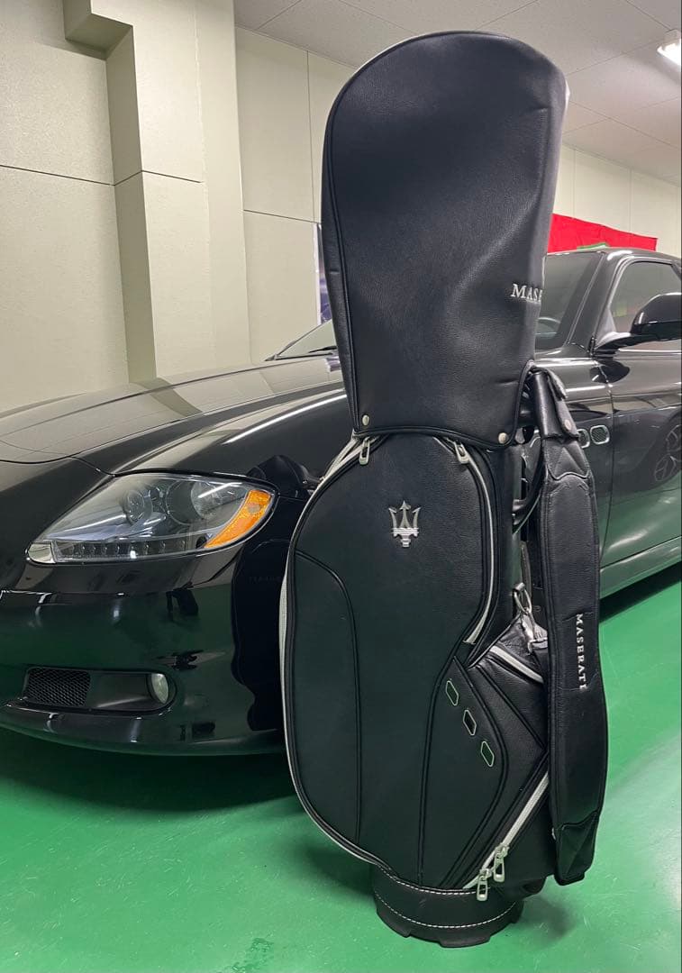 Maserati ゴルフキャディバッグ ブラック