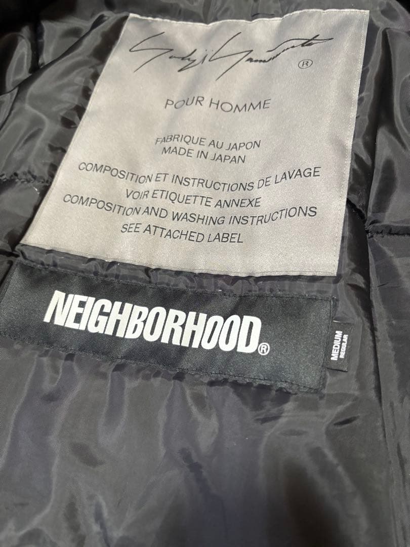 NEIGHBORHOOD YOHJI YAMAMOTO 22AW MA-1 黒M