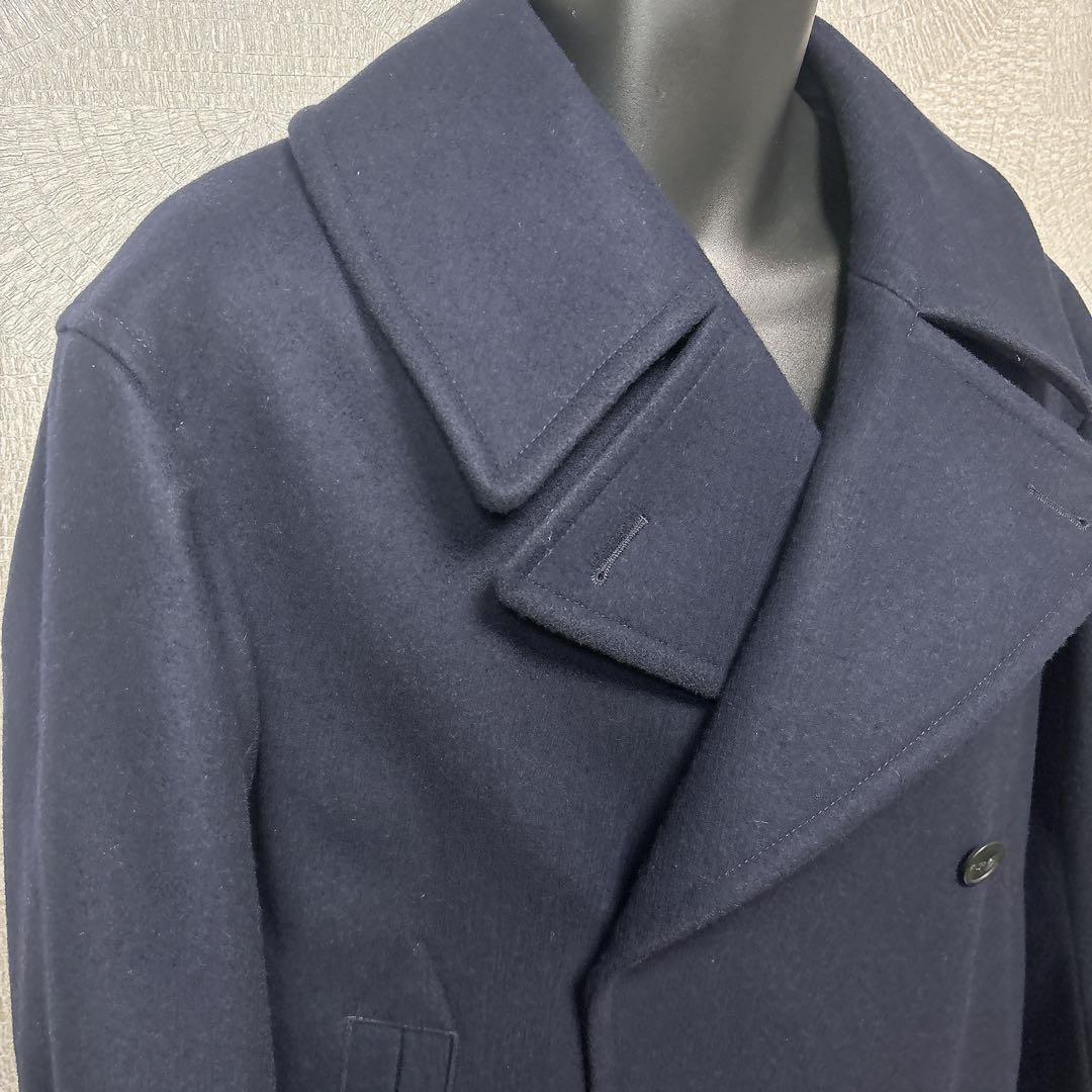 未使用級 ユニクロ +J ジルサンダー コラボ ピーコート M ネイビー