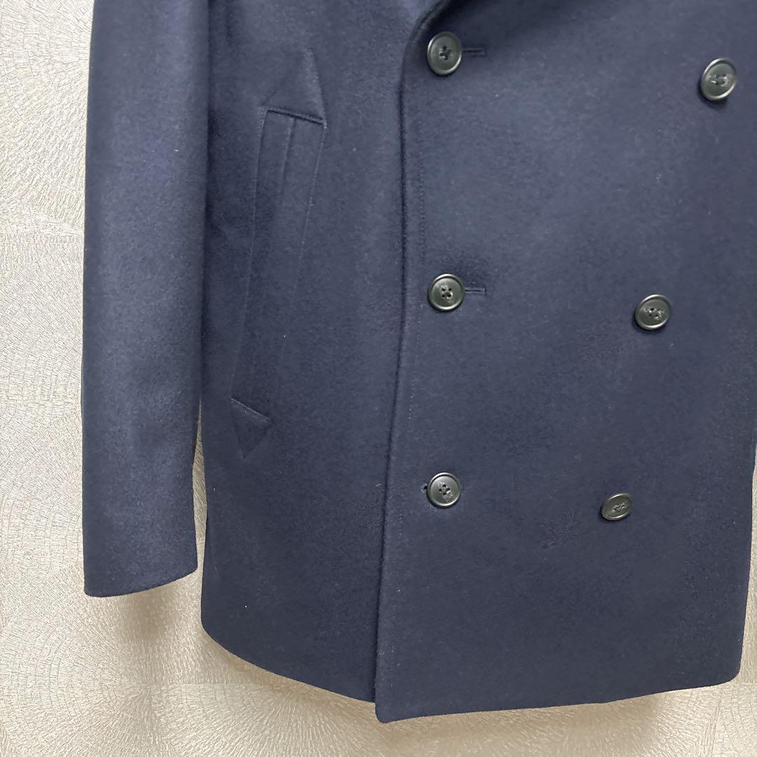 未使用級 ユニクロ +J ジルサンダー コラボ ピーコート M ネイビー