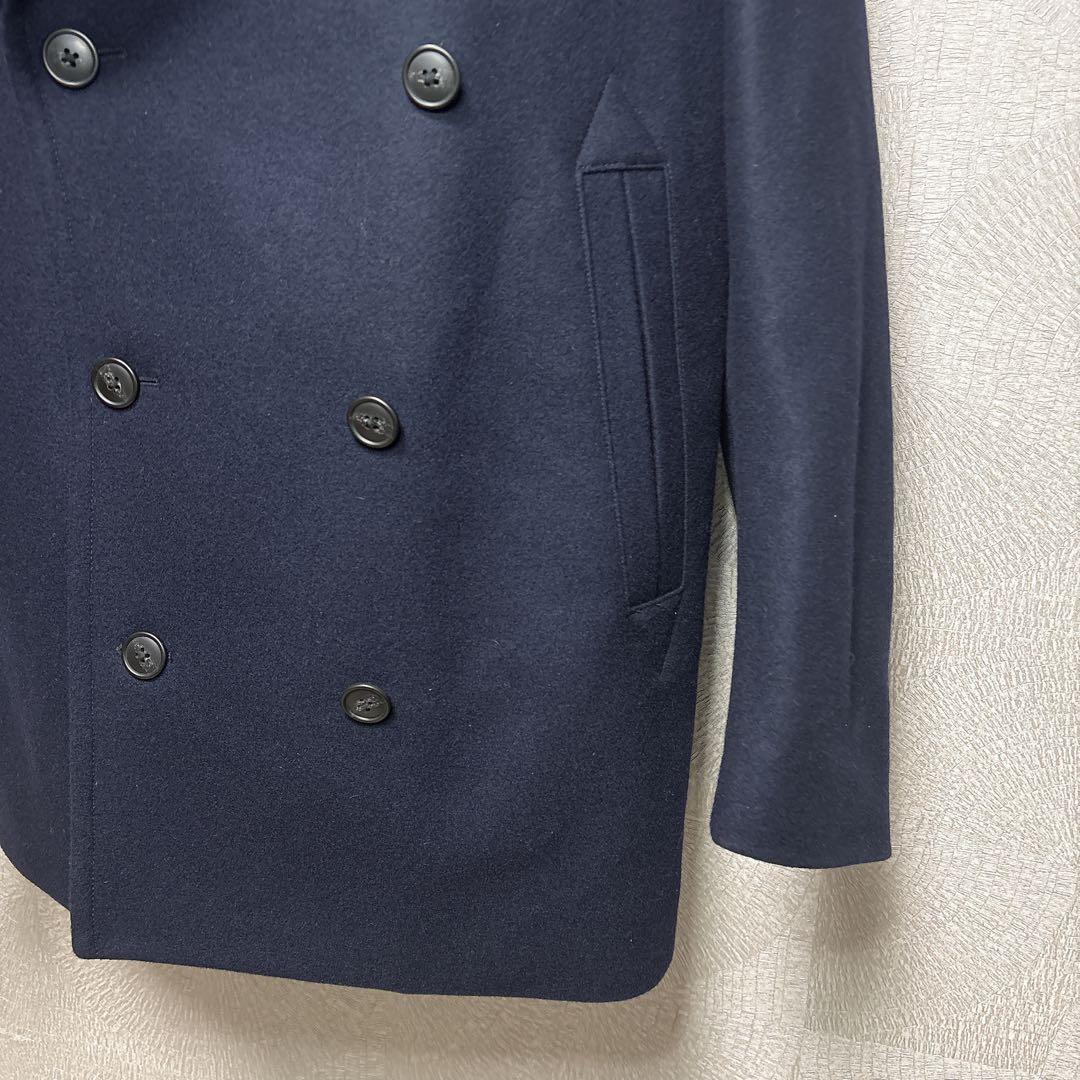 未使用級 ユニクロ +J ジルサンダー コラボ ピーコート M ネイビー