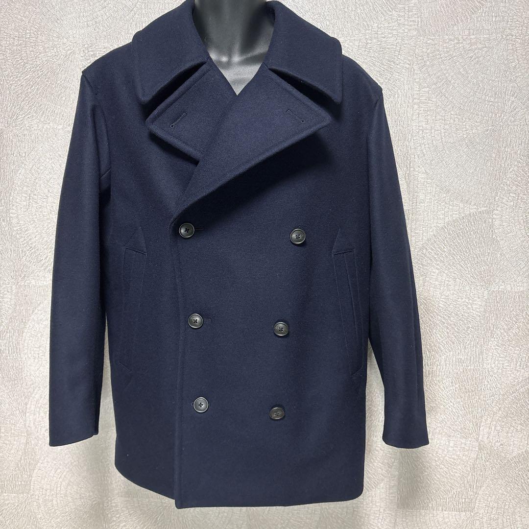 未使用級 ユニクロ +J ジルサンダー コラボ ピーコート M ネイビー