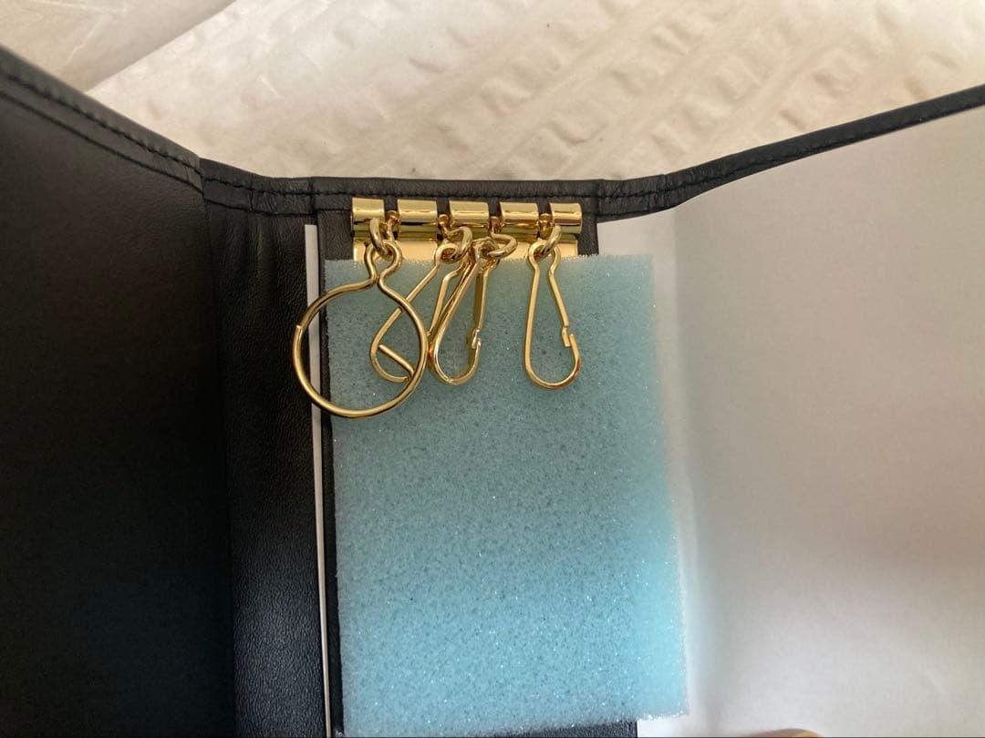 新品未使用★FEILER フェイラー ハイジ キーケース ブラック 黒