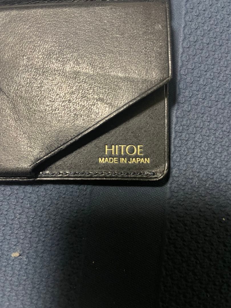 【値下げ】Hitoe Fold Less Foschia ヒトエ ネイビー