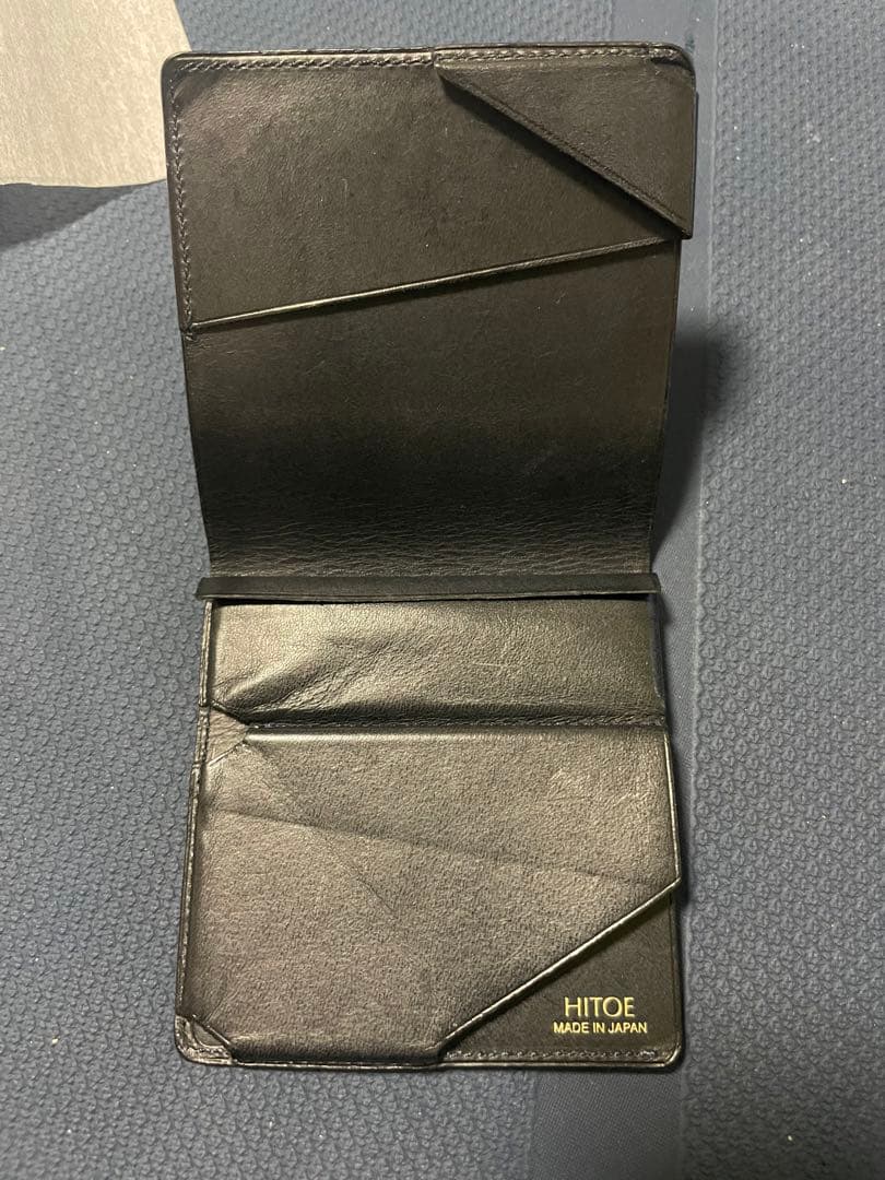 【値下げ】Hitoe Fold Less Foschia ヒトエ ネイビー